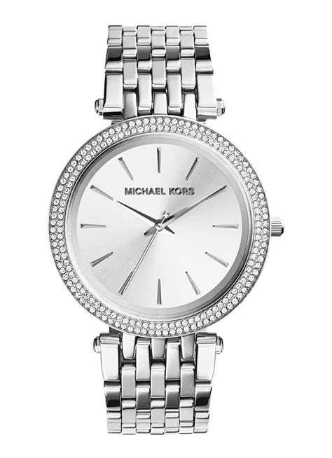 michael kors zilver horloge|Michael Kors watches.